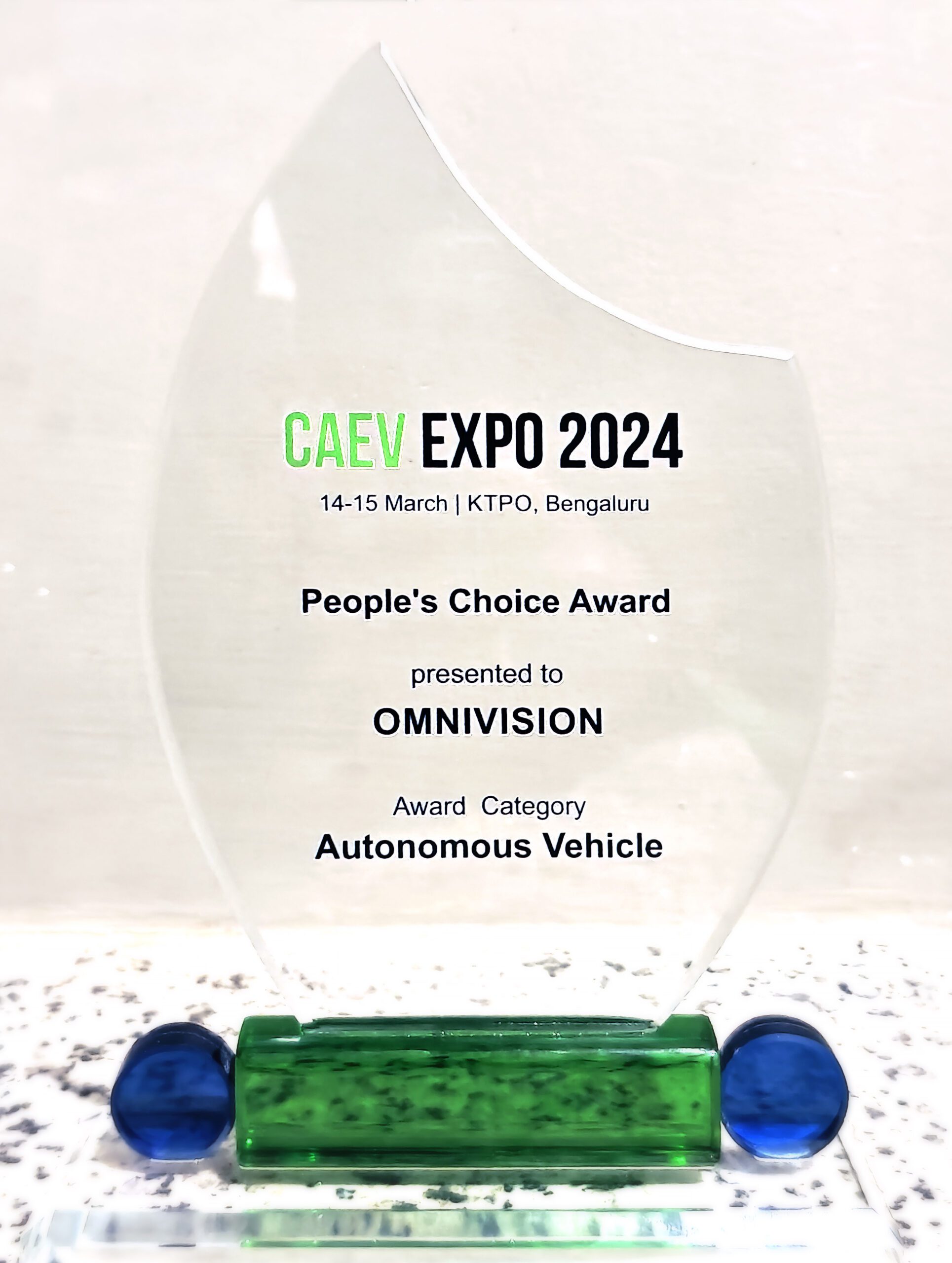 CAEV EXPO 2024 AWARD OMNIVISION